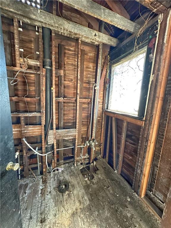 2419 Chippewa St, New Orleans, LA 70130 - miscellaneous room featuring wood-type flooring