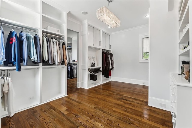 3 Fairview Ct, Metairie, LA 70005 - walk in closet with wood finished floors