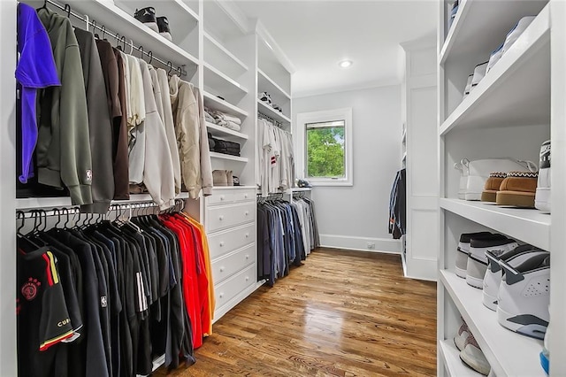 3 Fairview Ct, Metairie, LA 70005 - spacious closet with wood finished floors