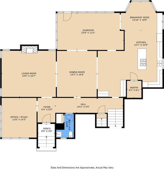 3 Fairview Ct, Metairie, LA 70005 - floor plan / room layout