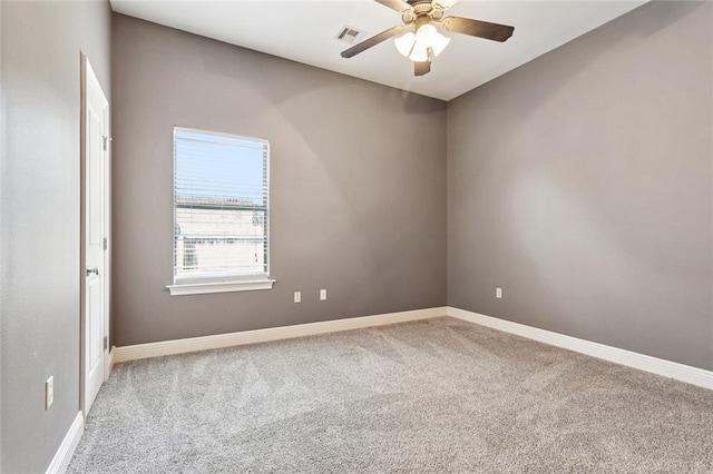 1037 Scarlet Oak Ln, Mandeville, LA 70448 - carpeted empty room featuring baseboards and a ceiling fan