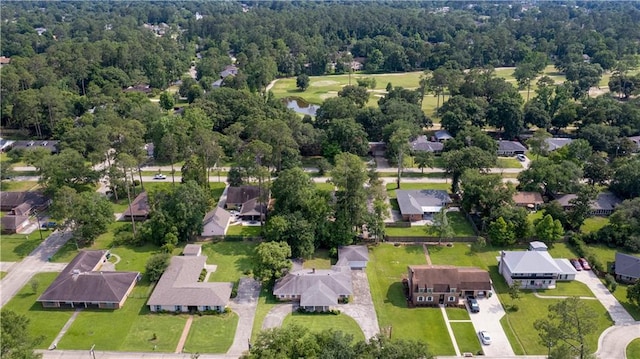 213 N Jayson Dr, Slidell, LA 70458 - aerial perspective of suburban area featuring a nearby body of water