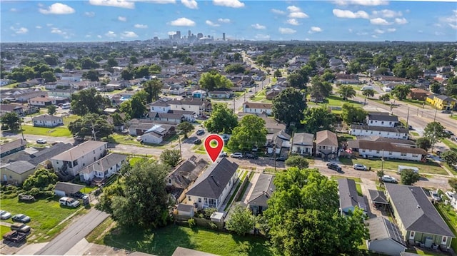 2828 Mistletoe St, New Orleans, LA 70118 - aerial view of residential area