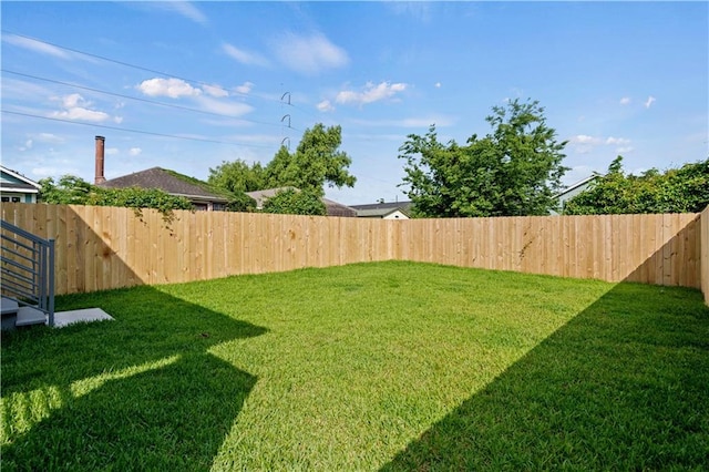 3414 Monroe St, New Orleans, LA 70118 - view of yard