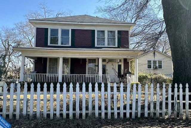 1717 Highland Ave, Shreveport, LA 71101 - view of front of property featuring a porch and brick siding
