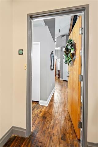 920 Poeyfarre St Unit 176, New Orleans, LA 70130 - hall featuring hardwood / wood-style flooring