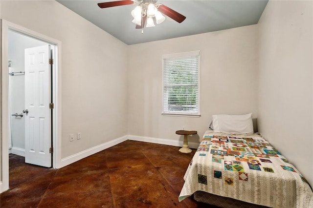 234 Blue Crane 1 Dr, Slidell, LA 70461 - bedroom with baseboards and ceiling fan