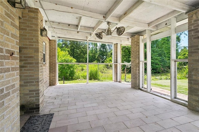 23396 S Maple Dr, Ponchatoula, LA 70454 - unfurnished sunroom featuring healthy amount of natural light