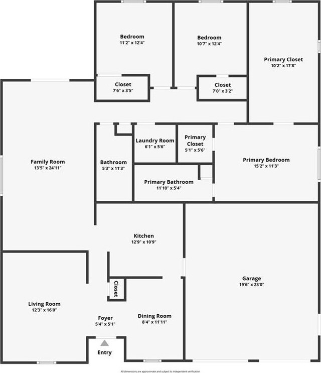 1900 Woods Dr, Metairie, LA 70001 - room layout