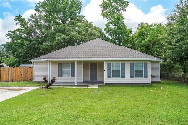 1556 Cherry St, Slidell, LA 70460 - view of front of home featuring covered porch and a shingled roof