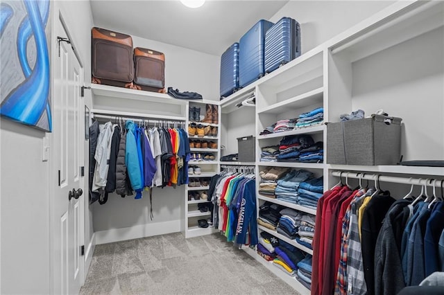 421 Tiger Ave, Covington, LA 70433 - spacious closet featuring carpet flooring