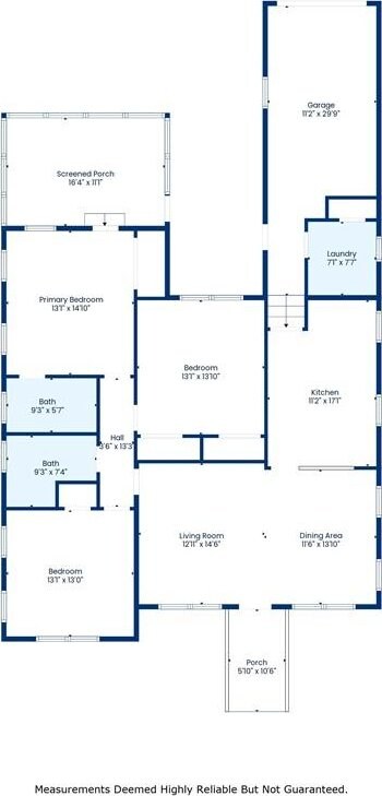 6550 General Diaz St, New Orleans, LA 70124 - home floor plan