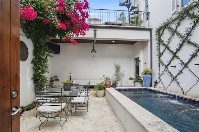 2538 N Rampart St, New Orleans, LA 70117 - patio / terrace featuring a patio area and outdoor dining area