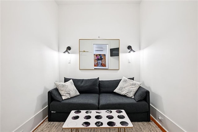 2538 N Rampart St, New Orleans, LA 70117 - living area with baseboards