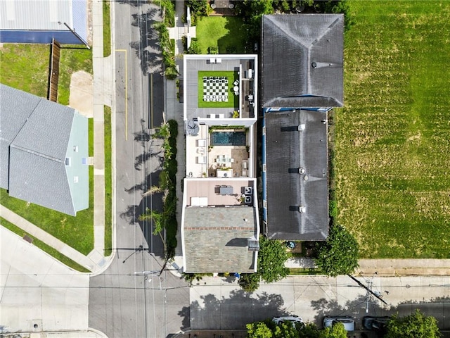2538 N Rampart St, New Orleans, LA 70117 - drone / aerial view