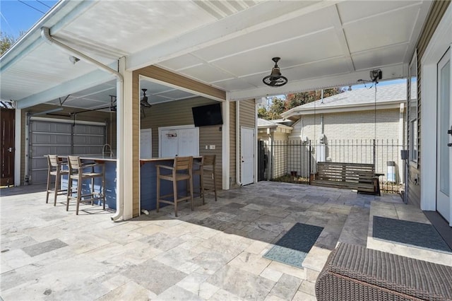 5830 Marshal Foch St, New Orleans, LA 70124 - view of patio