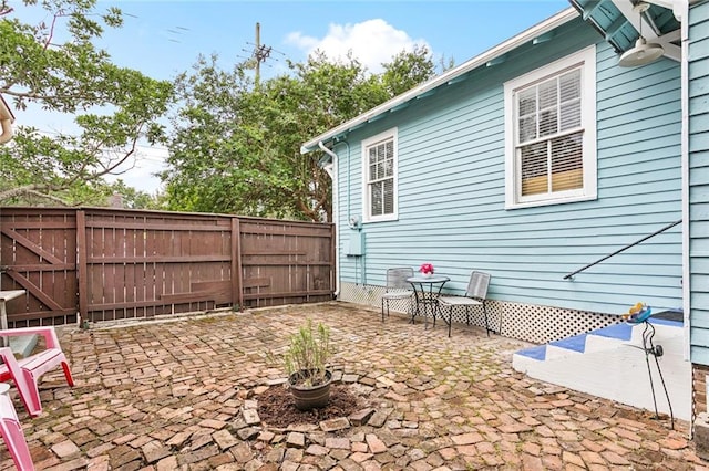 3221 N Rampart St Unit 3221, New Orleans, LA 70117 - view of patio