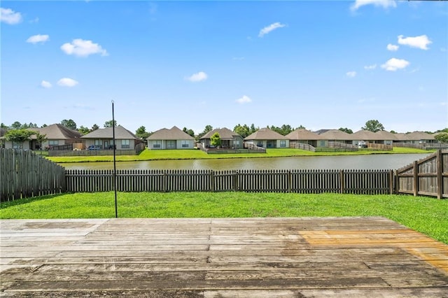 3346 Southlake Ave, Baton Rouge, LA 70818 - deck featuring a residential view and a water view