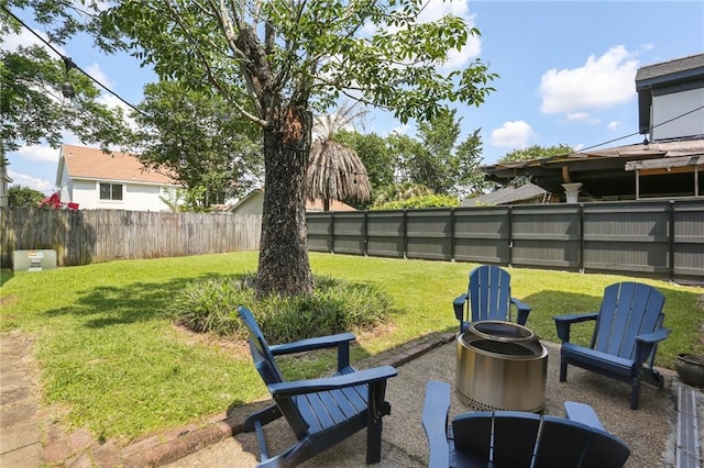 41 Yellowstone Dr, New Orleans, LA 70131 - view of yard