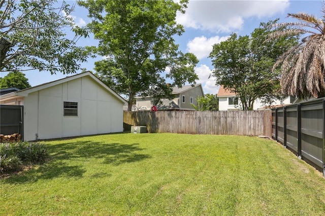 41 Yellowstone Dr, New Orleans, LA 70131 - view of yard featuring central AC unit