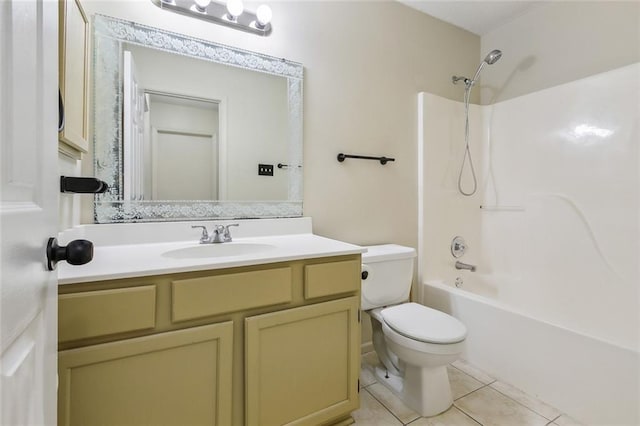 5175 Westgrove Park, New Orleans, LA 70131 - full bath with toilet, tile patterned floors, vanity, and tub / shower combination