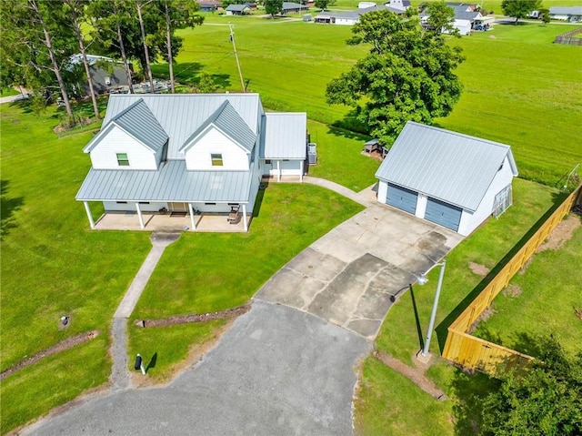 123 Willow Ct, Raceland, LA 70394 - view from above of property