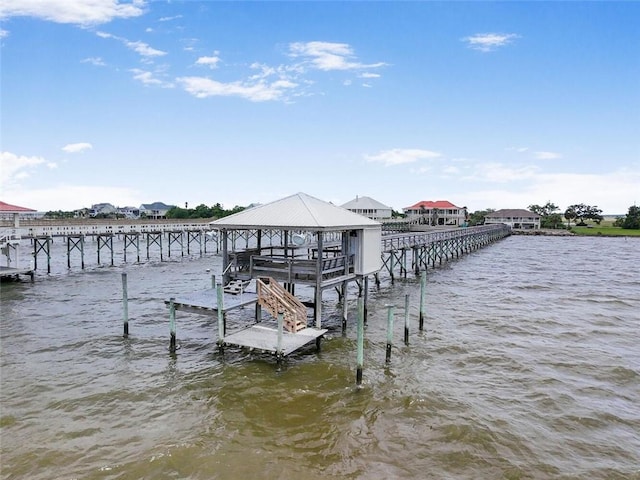 329 Carr Dr, Slidell, LA 70458 - dock area with a water view