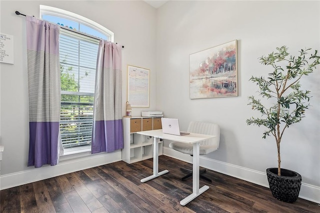 668 Highlands Dr, Slidell, LA 70458 - office space with wood finished floors and baseboards