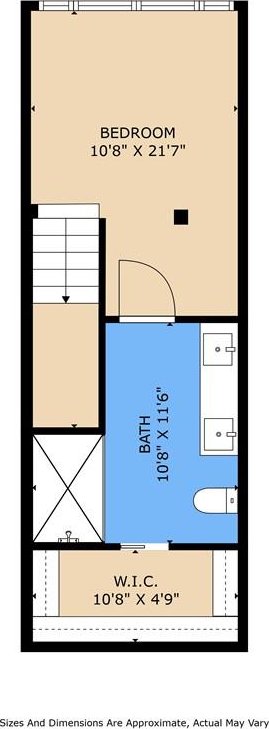 822 N Rampart St Unit 301, New Orleans, LA 70116 - property floor plan