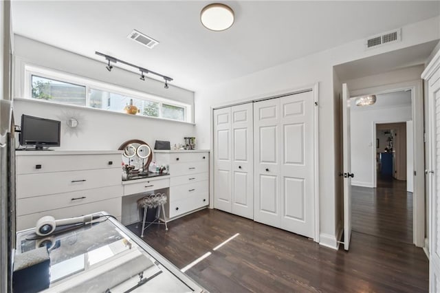 788 Amethyst St, New Orleans, LA 70124 - home office featuring dark wood-type flooring