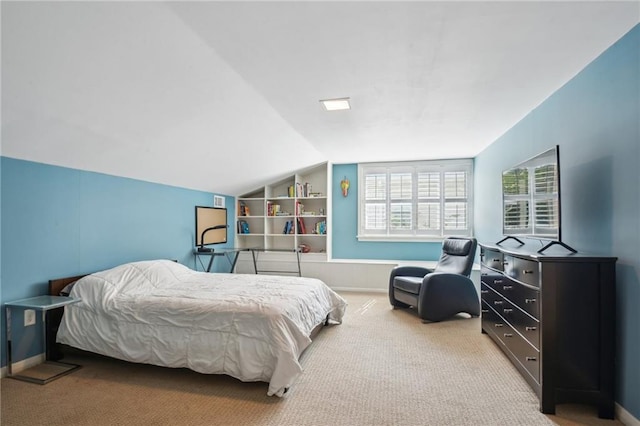 788 Amethyst St, New Orleans, LA 70124 - bedroom with vaulted ceiling and carpet floors