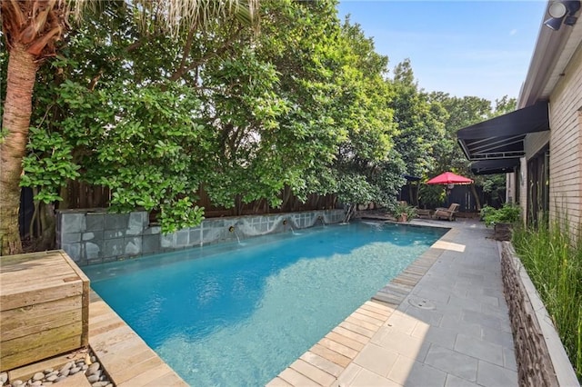 788 Amethyst St, New Orleans, LA 70124 - view of pool with a fenced backyard and a patio area