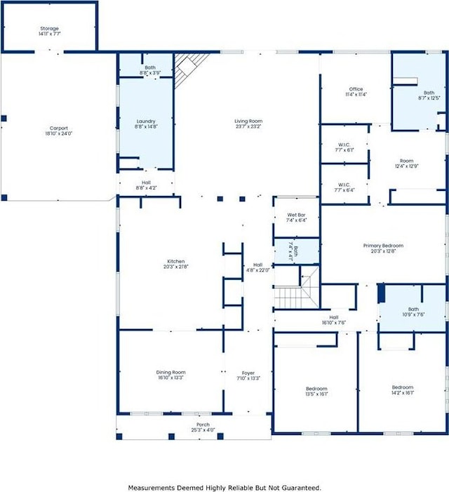 788 Amethyst St, New Orleans, LA 70124 - property floor plan