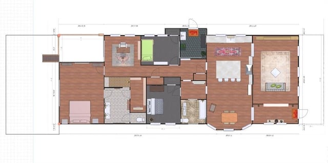 4017 Elba St, New Orleans, LA 70125 - property floor plan