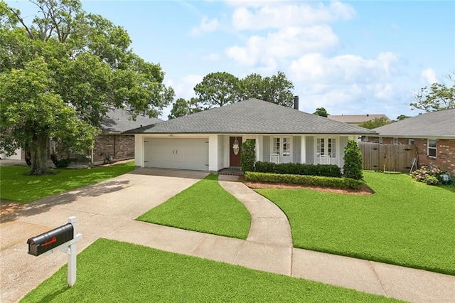 4212 Pommard Dr, Kenner, LA 70065 - ranch-style house with driveway and a garage