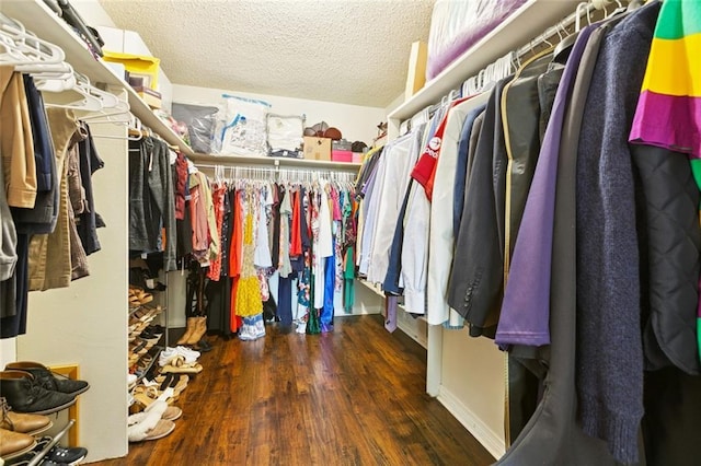 4212 Pommard Dr, Kenner, LA 70065 - walk in closet featuring wood finished floors