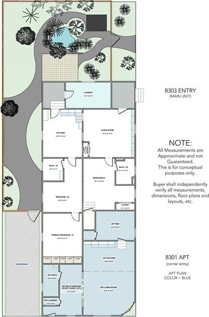 8301 Belfast St Unit 8303, New Orleans, LA 70118 - room layout
