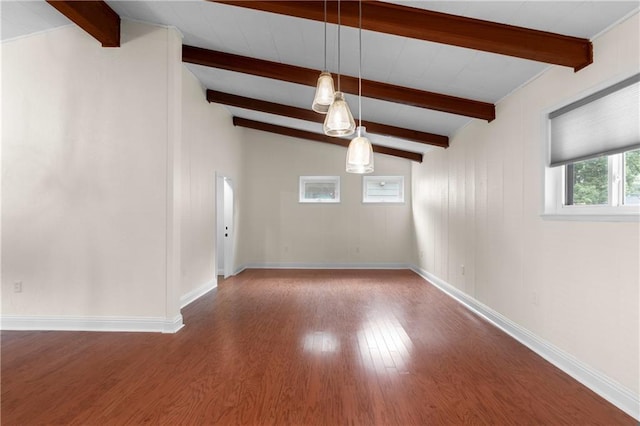 6416 Nora St, Metairie, LA 70003 - empty room featuring wood finished floors and baseboards