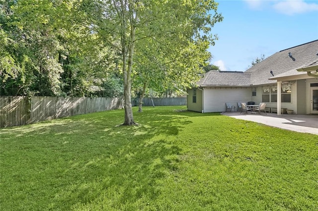 1061 Tallow Tree Dr, Mandeville, LA 70448 - view of yard with a patio area