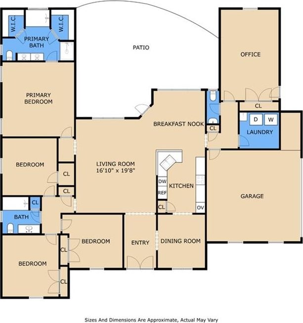 1061 Tallow Tree Dr, Mandeville, LA 70448 - home floor plan