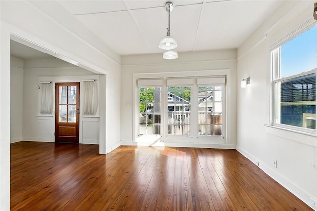 3019 Burdette St, New Orleans, LA 70125 - interior space featuring hardwood / wood-style flooring and baseboards