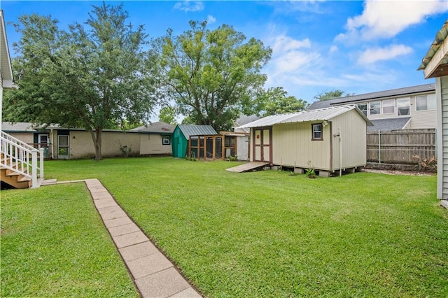 816 Celeste Ave, River Ridge, LA 70123 - view of yard featuring exterior structure