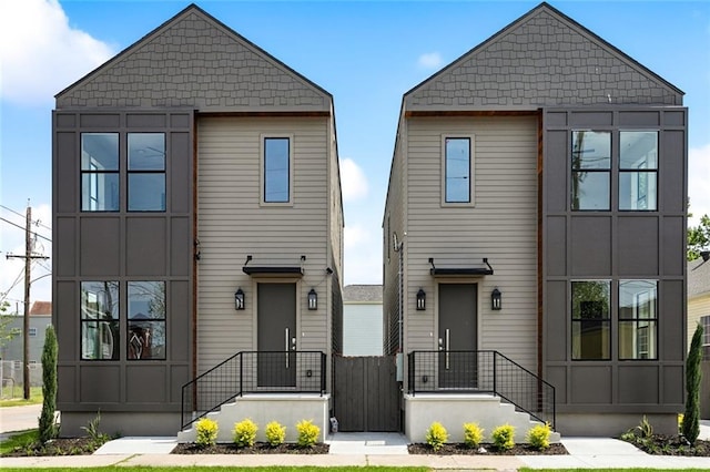 2404 Danneel St, New Orleans, LA 70113 - contemporary home with board and batten siding
