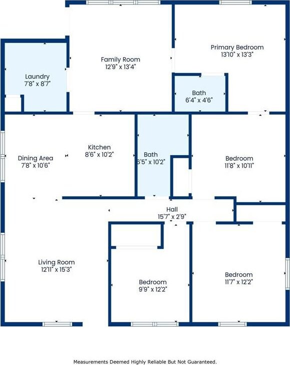133 Creagan Ave, Gretna, LA 70053 - room layout
