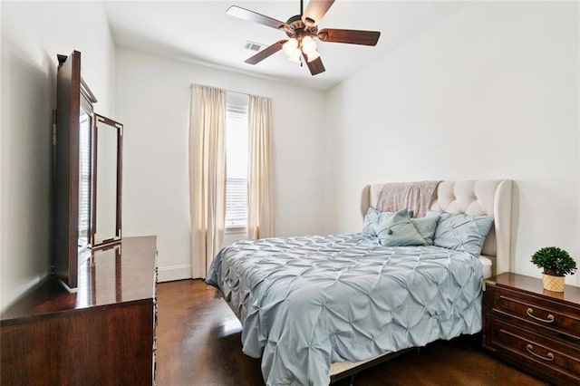 1516 Huron Ave, Metairie, LA 70005 - bedroom with ceiling fan and baseboards
