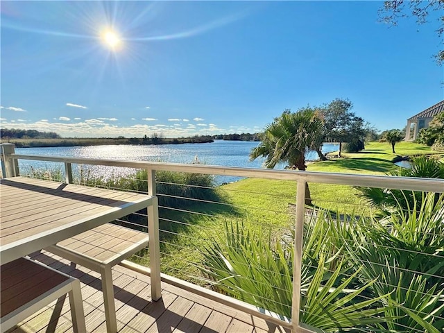 350 Faciane Ln, Slidell, LA 70460 - balcony featuring a water view