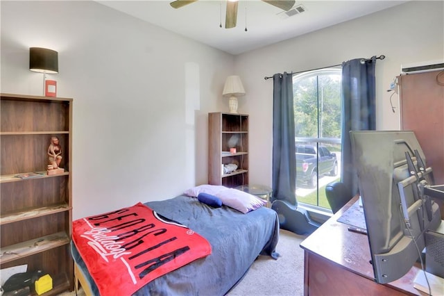 28628 Violet St, Lacombe, LA 70445 - bedroom featuring carpet flooring and ceiling fan