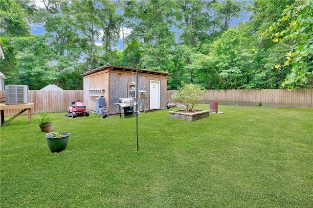 28628 Violet St, Lacombe, LA 70445 - view of yard featuring cooling unit and view of scattered trees