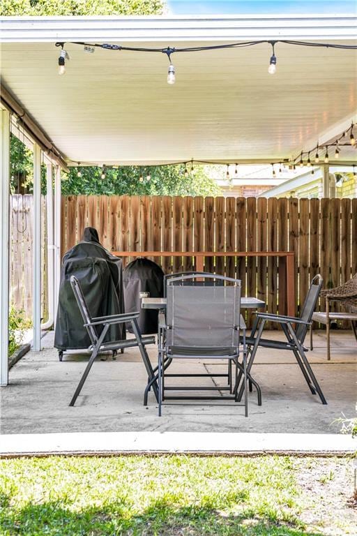 3140 Arbutus Ln, Marrero, LA 70072 - view of patio / terrace featuring a wooden deck and area for grilling