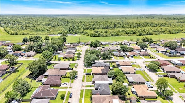 3140 Arbutus Ln, Marrero, LA 70072 - aerial perspective of suburban area featuring a heavily wooded area